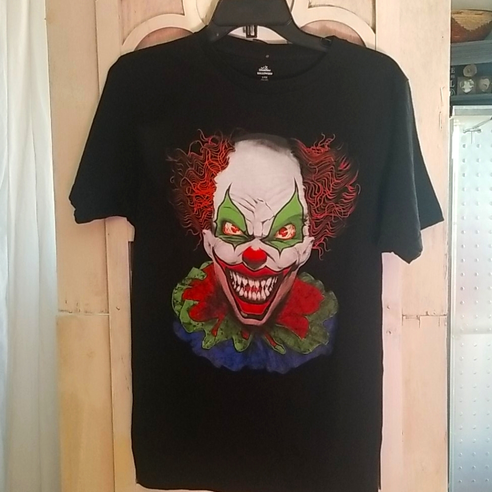 Clown T Shirt men small NIP - Picture 1 of 2